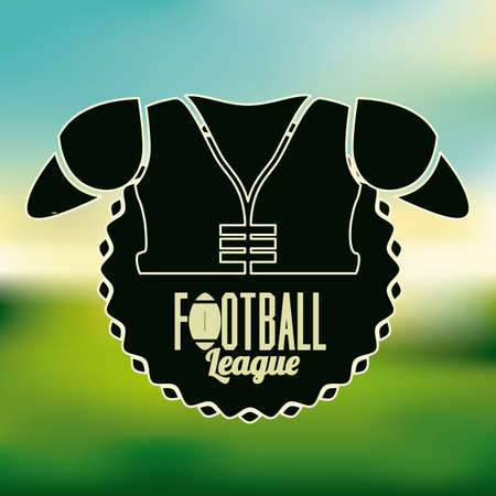 Sport design over blur background, vector illustrationのイラスト素材