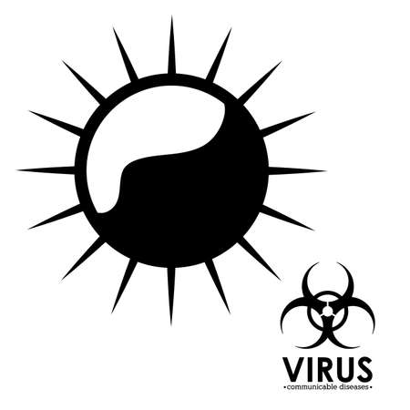 Medical design over white background, vector illustrationのイラスト素材