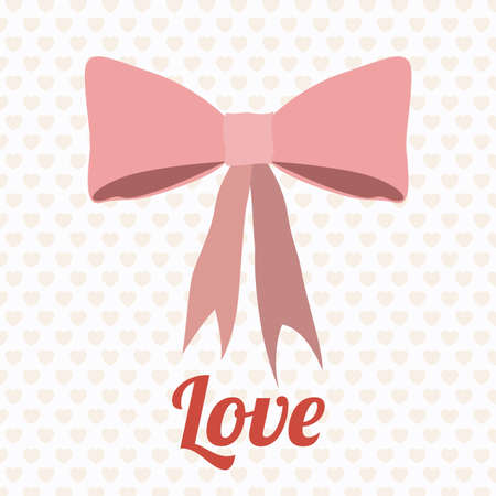 Love design over white background, vector illustrationのイラスト素材