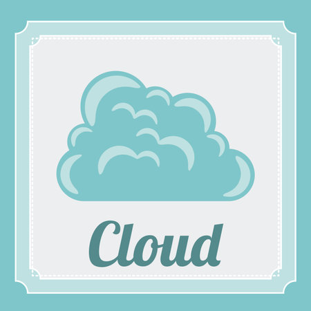 Weather design over blue background, vector illustrationのイラスト素材