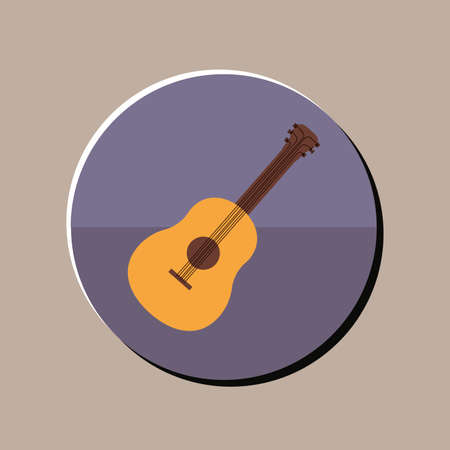Music design over gray background, vector illustrationのイラスト素材