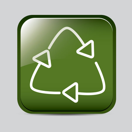 Ecology design over gray background,vector illustrationのイラスト素材