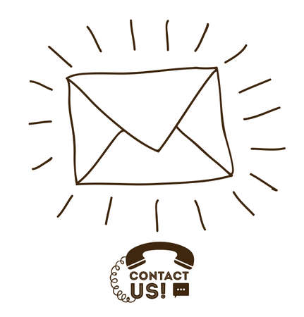 Call center design over white background,vector illustrationのイラスト素材