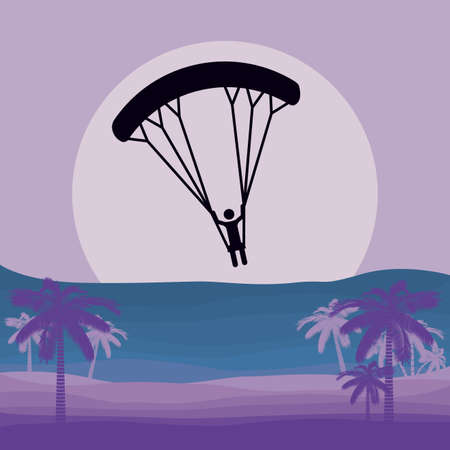 Extreme sports design over blur background,vector illustrationのイラスト素材