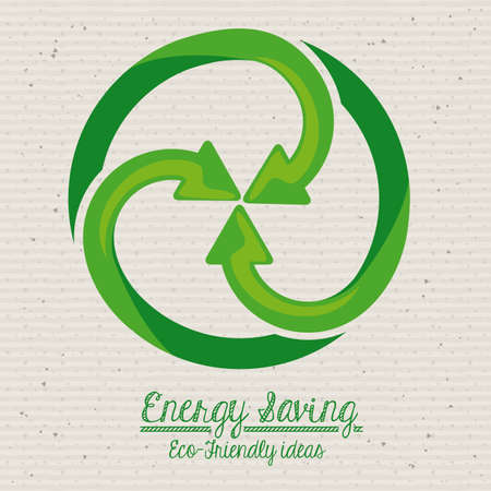 Energy design over beige background,vector illustrationのイラスト素材
