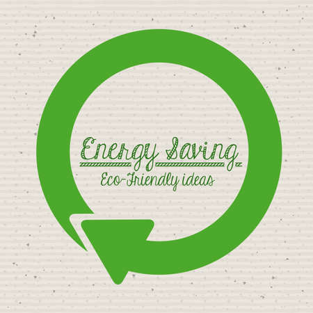 Energy design over beige background,vector illustrationのイラスト素材