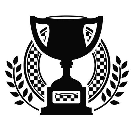 Race design over white background, vector illustration.のイラスト素材