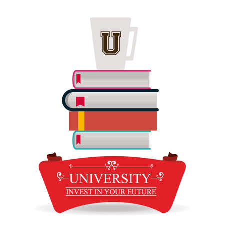Education design over white background,vector illustration.のイラスト素材