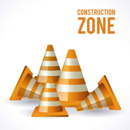 Construction design over white background,vector illustration.のイラスト素材