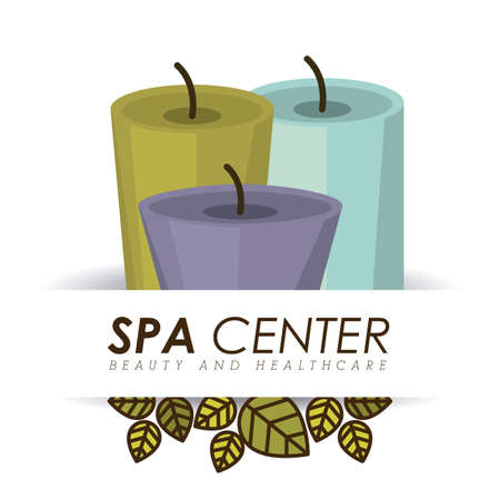 Spa design over white background, vector illustration.のイラスト素材