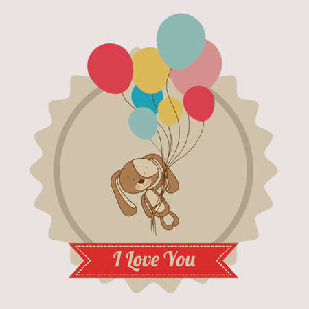 Love design over white background, vector illustration.のイラスト素材