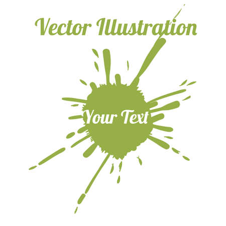 Splash design over white background, vector illustration.のイラスト素材