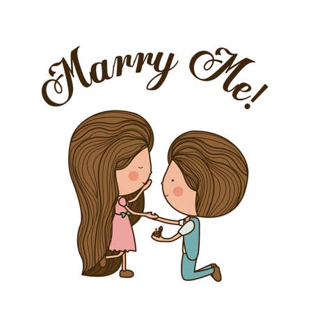 Romantic design over white background, vector illustrationのイラスト素材