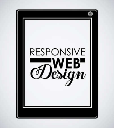 Technology design over white background, vector illustration.のイラスト素材