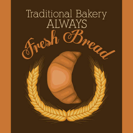 Bakery design, vector illustration.のイラスト素材