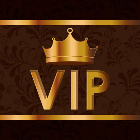 VIP design over black background, vector illustration.のイラスト素材