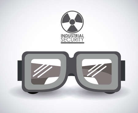 Security design over white background, vector illustration.のイラスト素材