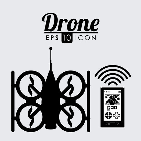 Technology design over white background, vector illustration.