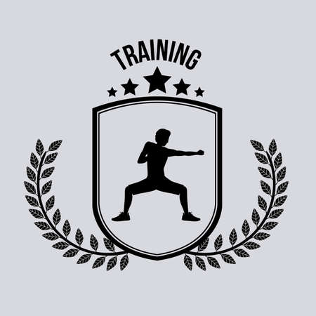 Sport design over white background, vector illustration.のイラスト素材