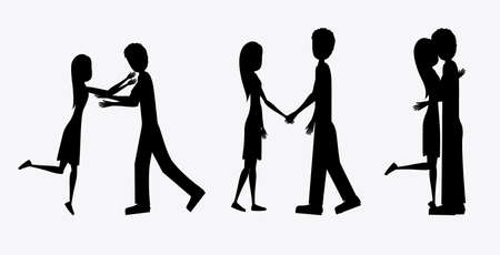 Familiy, desing over white background, vector illustration.のイラスト素材