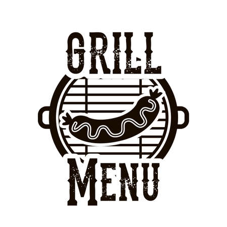 barbecue design, vector illustrationのイラスト素材
