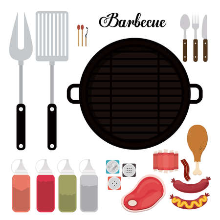 Food infographic design, vector illutrationのイラスト素材