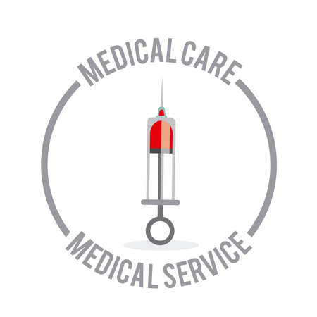 Medical care, vector illustrationのイラスト素材