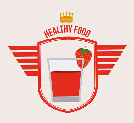 Healthy lifestyle, vector illustrationのイラスト素材