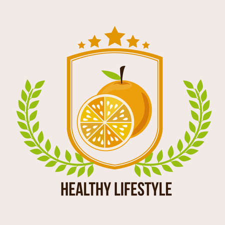 Healthy lifestyle, vector illustrationのイラスト素材