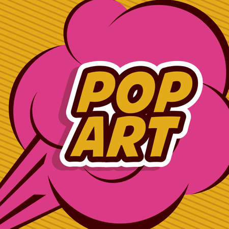 Pop art design, vector illustrationのイラスト素材