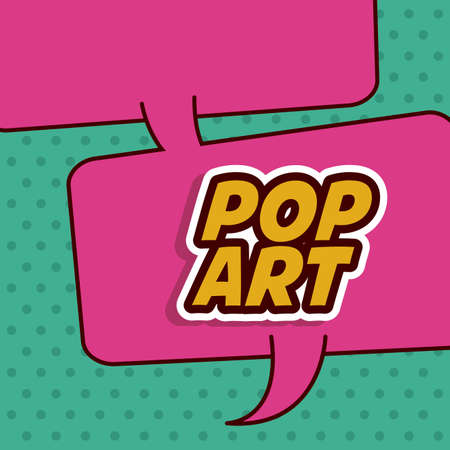 Pop art design, vector illustrationのイラスト素材