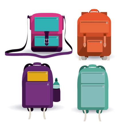 Travel icon design, vector illustration over white backgroundのイラスト素材