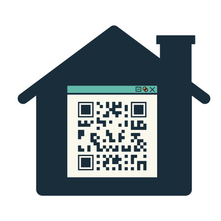 Scan QR Code design, vector illustration