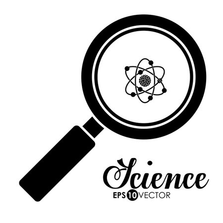 Science design over white background, vector illustration.のイラスト素材
