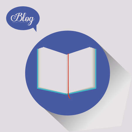 Blog design, vector illustrationのイラスト素材