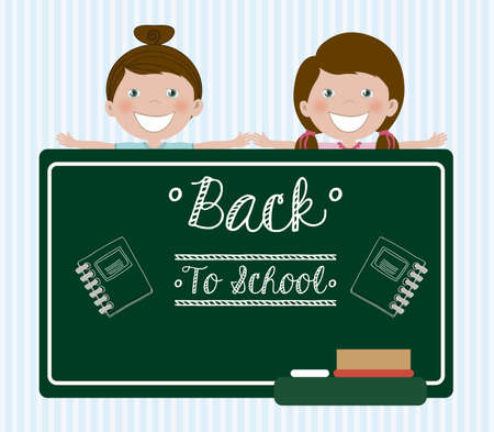 Back to school design, vector illustrationのイラスト素材
