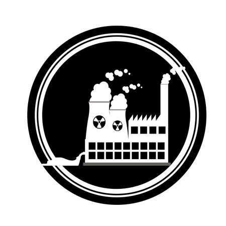 Toxic and Pollution design, vector illustrationのイラスト素材