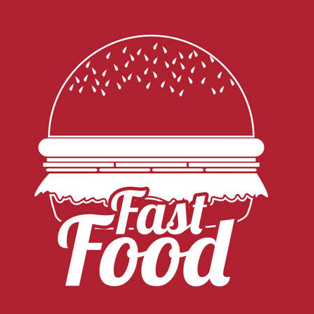 Fast Food design, vector illustrationのイラスト素材