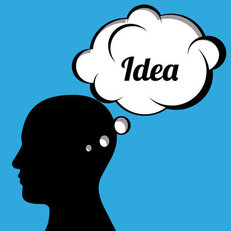 Idea design, vector illustration,のイラスト素材