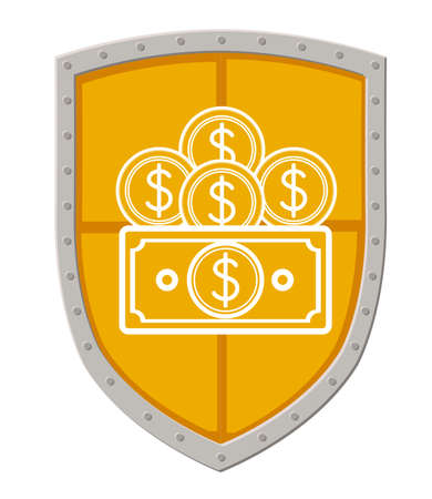 Security and Insurence design, vector illustrationのイラスト素材