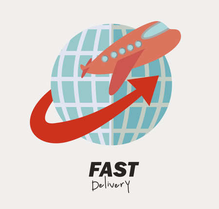 Delivery design, vector illustrationのイラスト素材