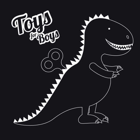 Toys design, vector illustrationのイラスト素材