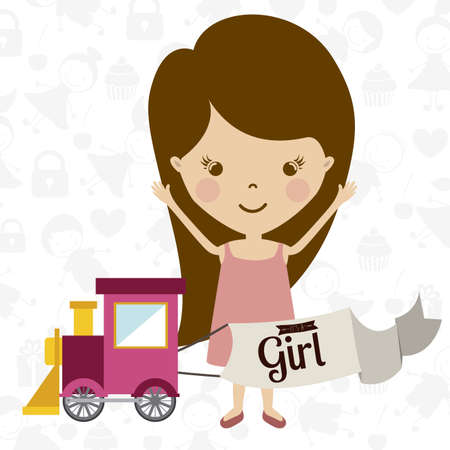 Toys design, vector illustrationのイラスト素材