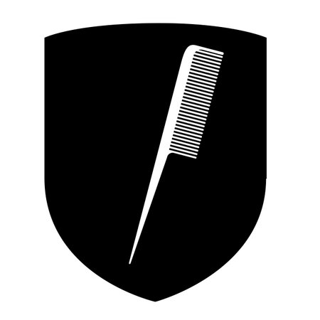 Hair Salon design over white background, vector illustrationのイラスト素材