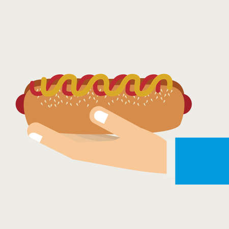 Menu design over white background vector illustrationのイラスト素材