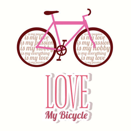 Hipster design over white background, vector illustrationのイラスト素材