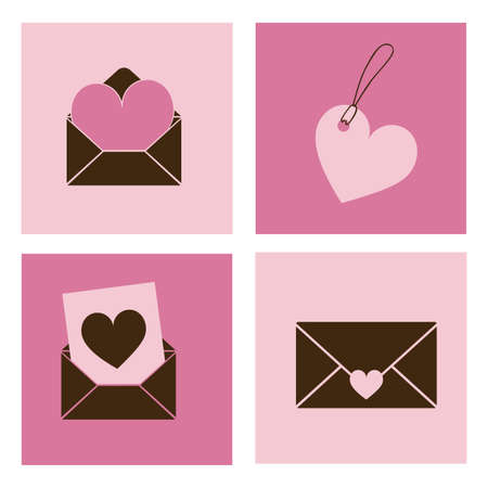 Love design over white background, vector illustrationのイラスト素材