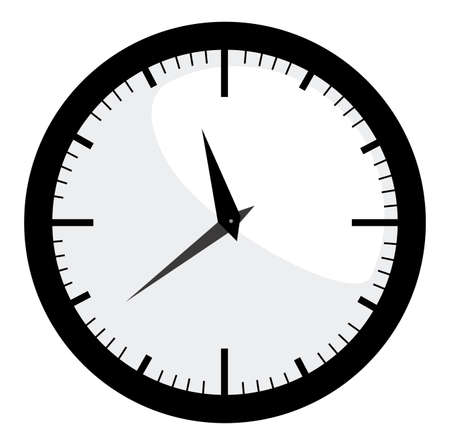 Time design over white background, vector illustrationのイラスト素材