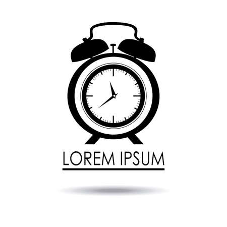 Time design over white background, vector illustrationのイラスト素材