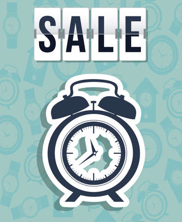 Sale design over blue background, vector illustrationのイラスト素材